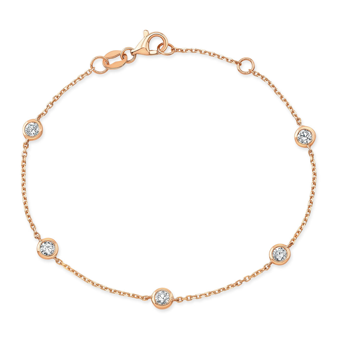 Éclat Diamond Bezel Bracelet