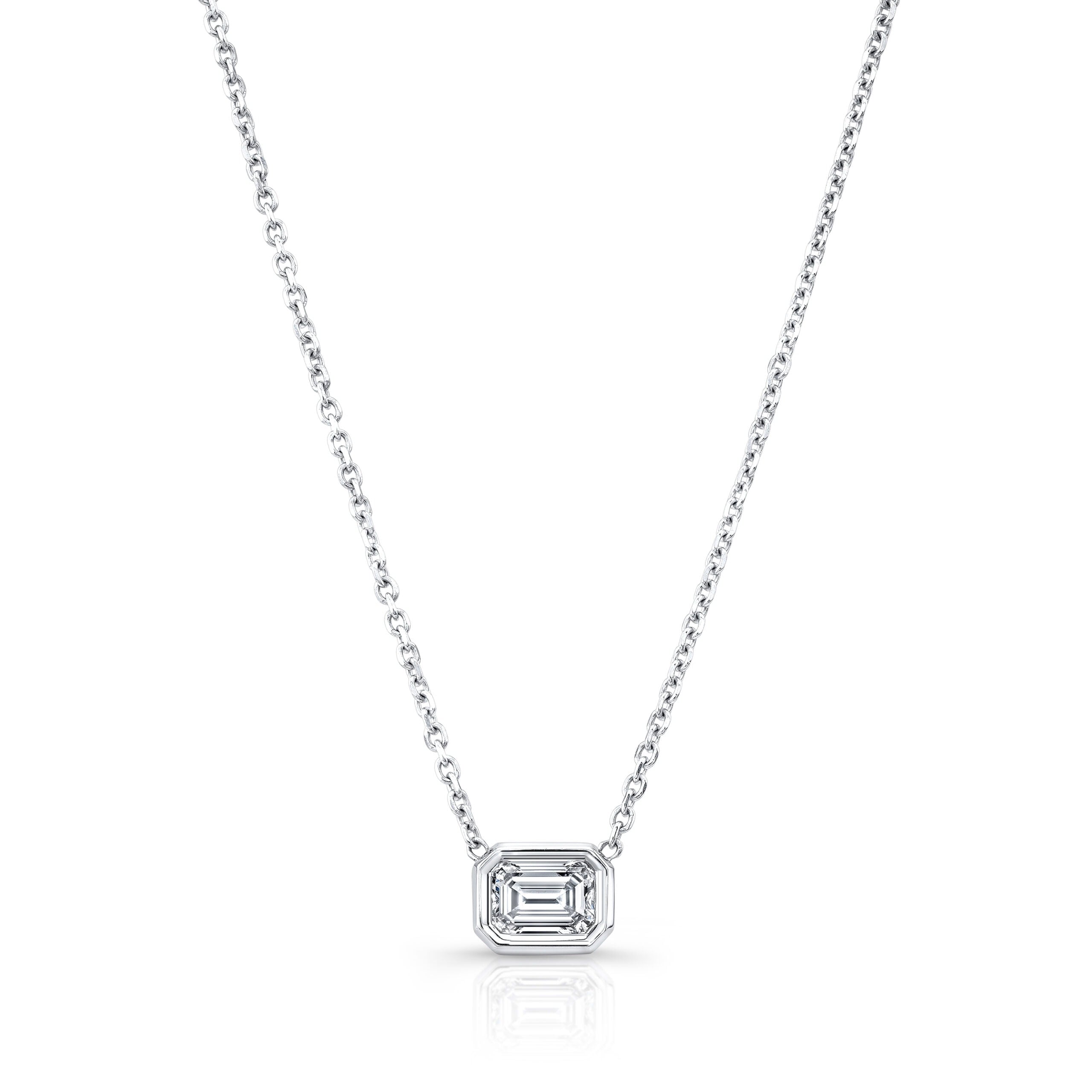 Emerald Diamond Necklace