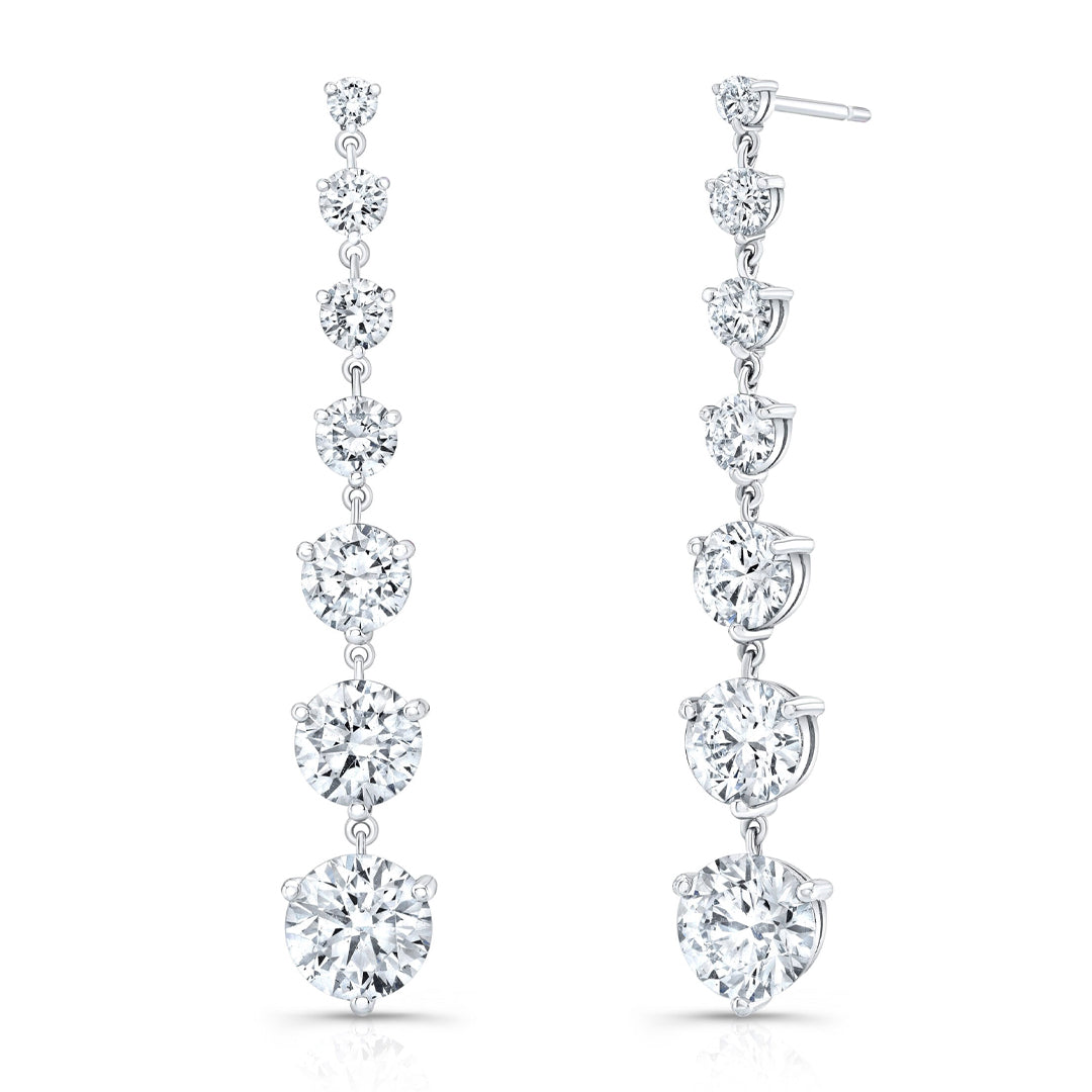 Lumière Diamond Cascade Earrings