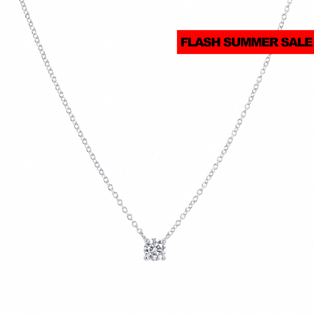 Summer Exclusive | 3CT Solitaire Diamond Necklace