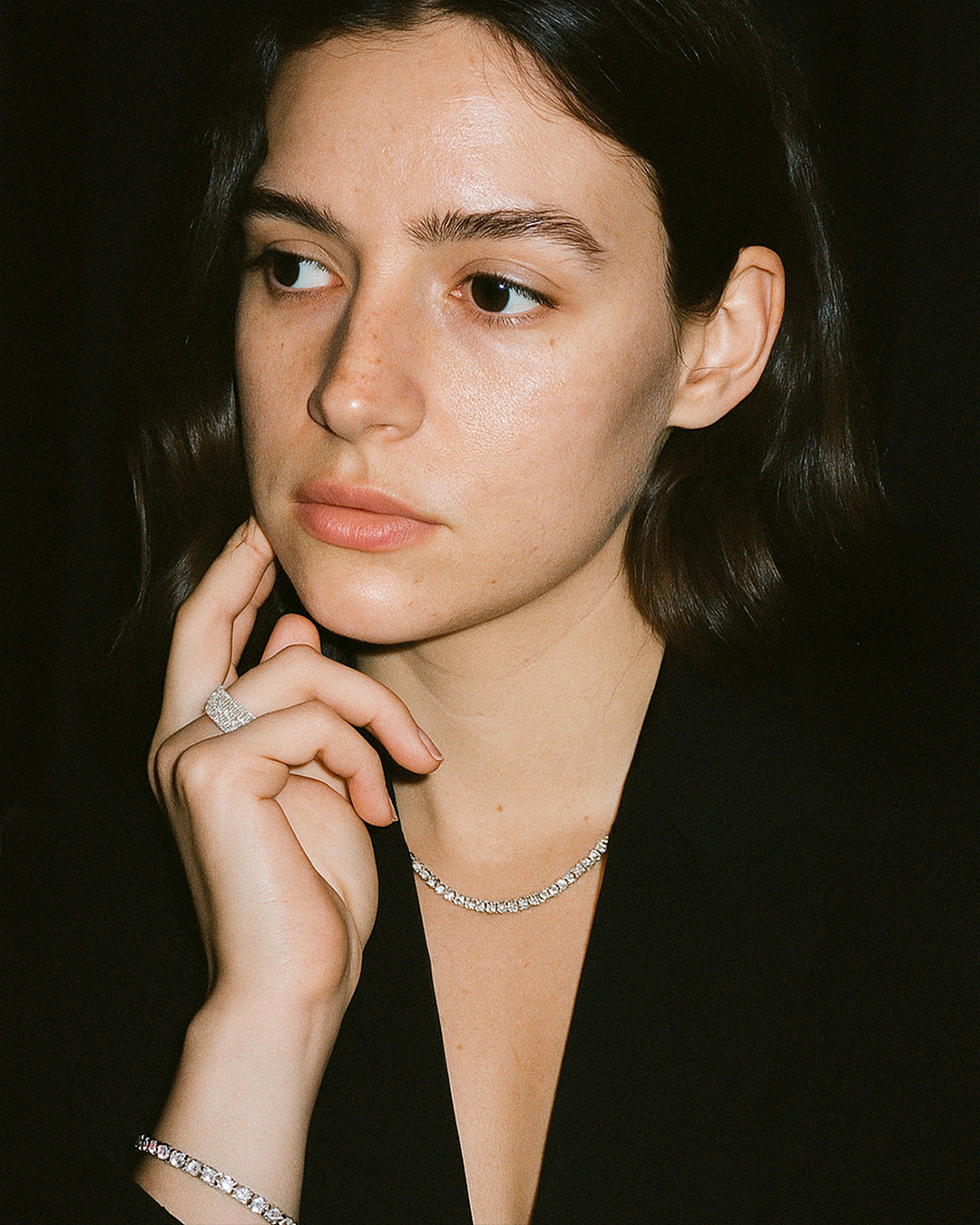 Lab Grown VVS Diamond Tennis Bracelet