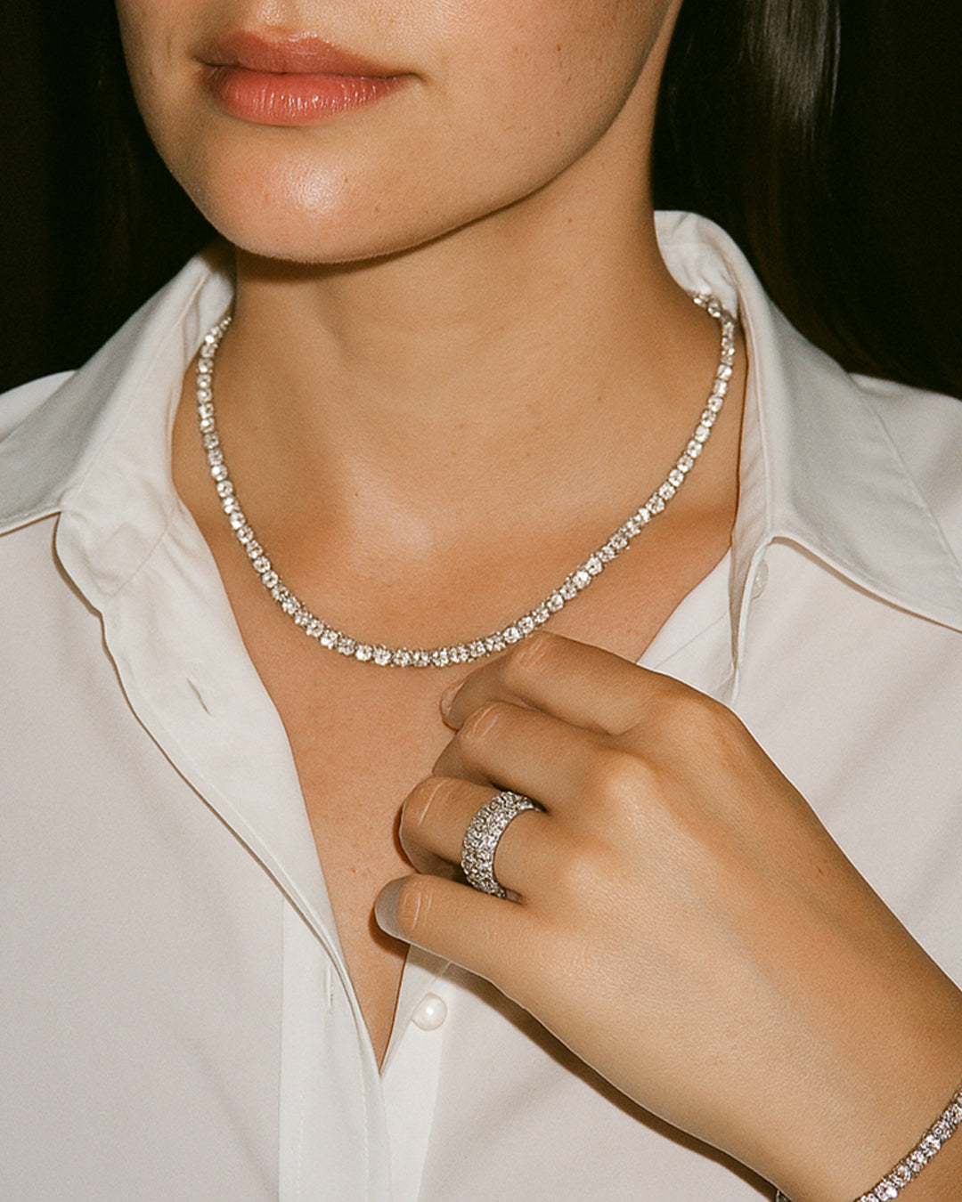 Lab Grown VVS Diamond Tennis Bracelet