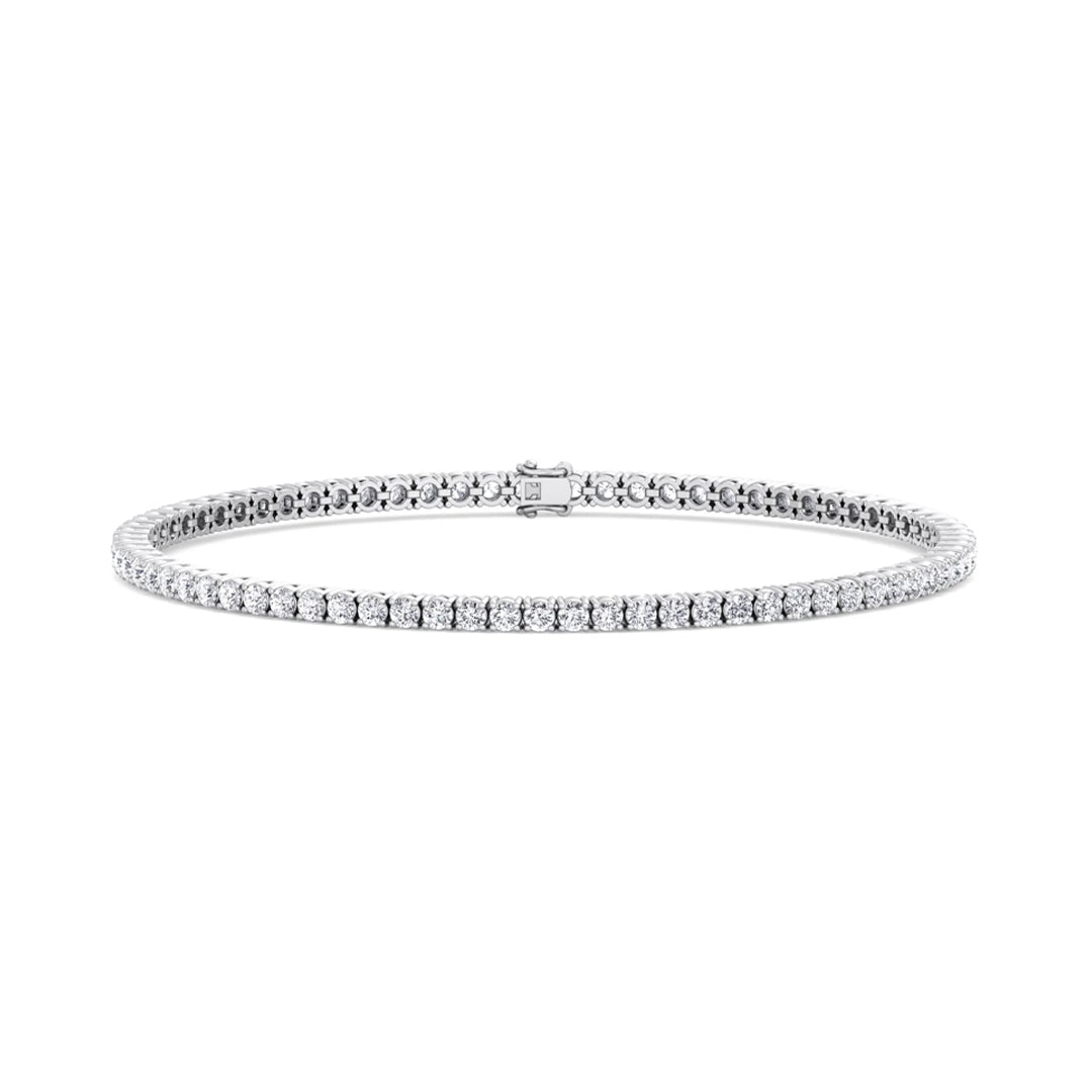 Lab Grown VVS Diamond Tennis Bracelet