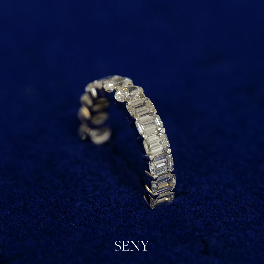 Two-in-One Lab Grown Diamond Eternity Ring