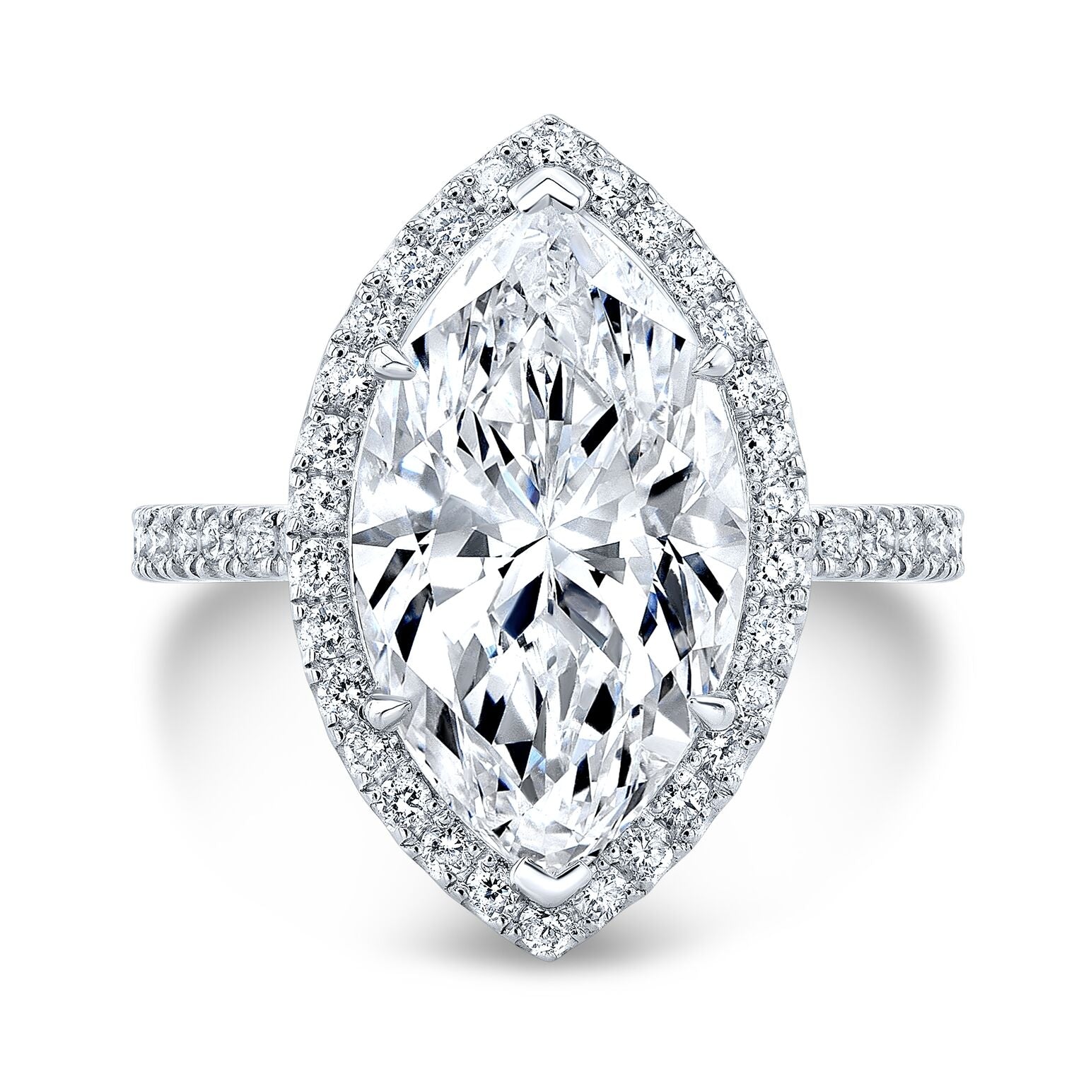 Emmy Marquise Lab Diamond Ring