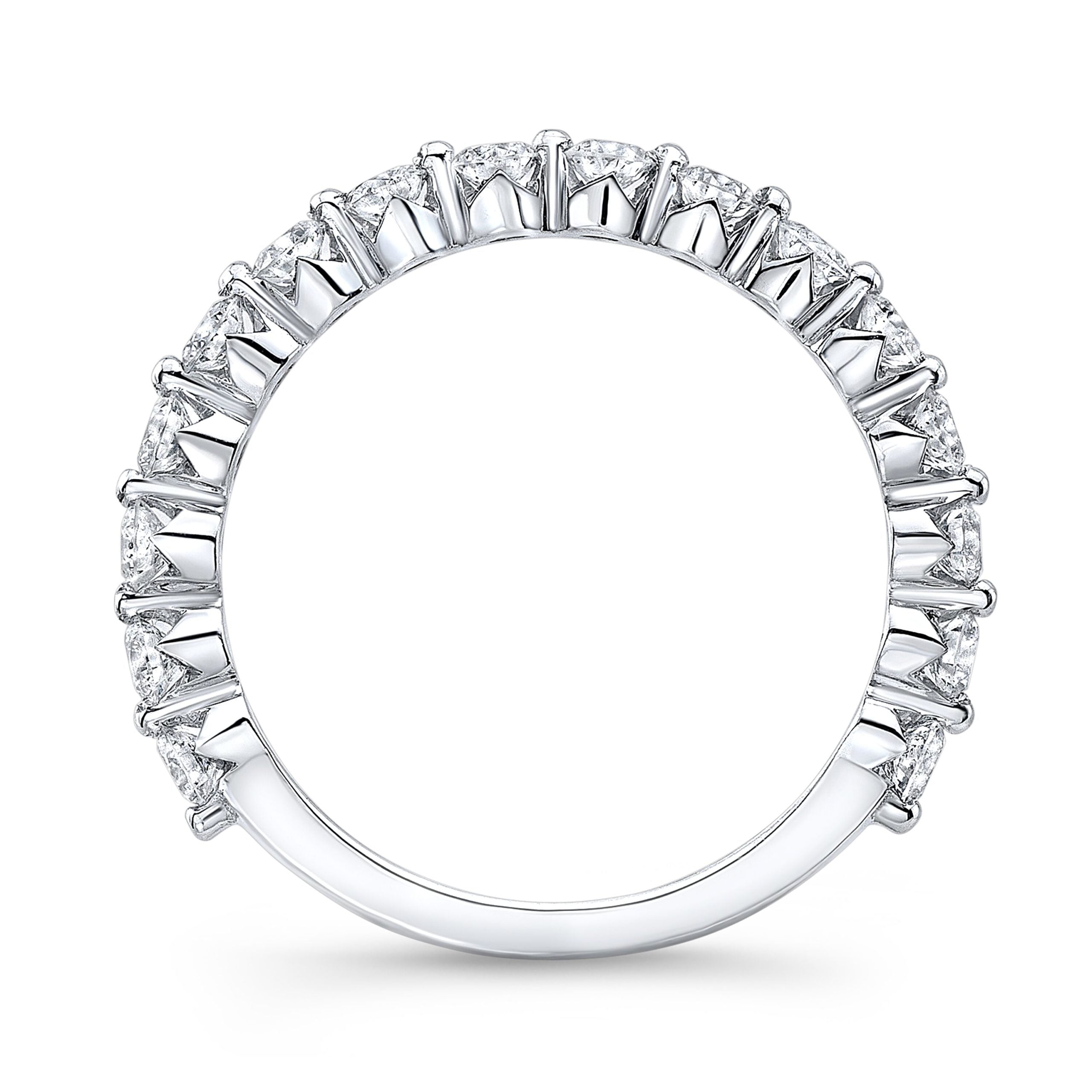 Fishtail Diamond Bubble Band