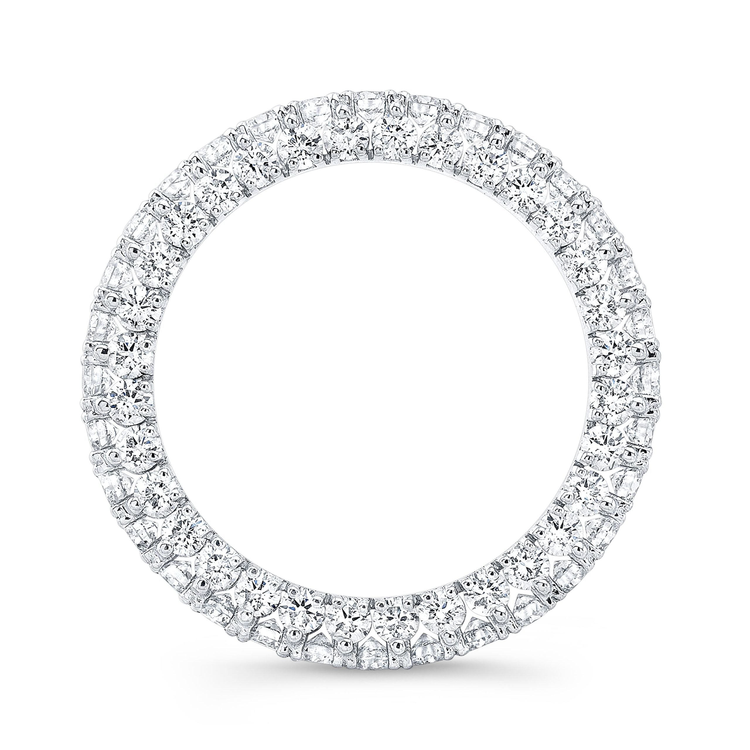 Isabella Double Row Diamond Band