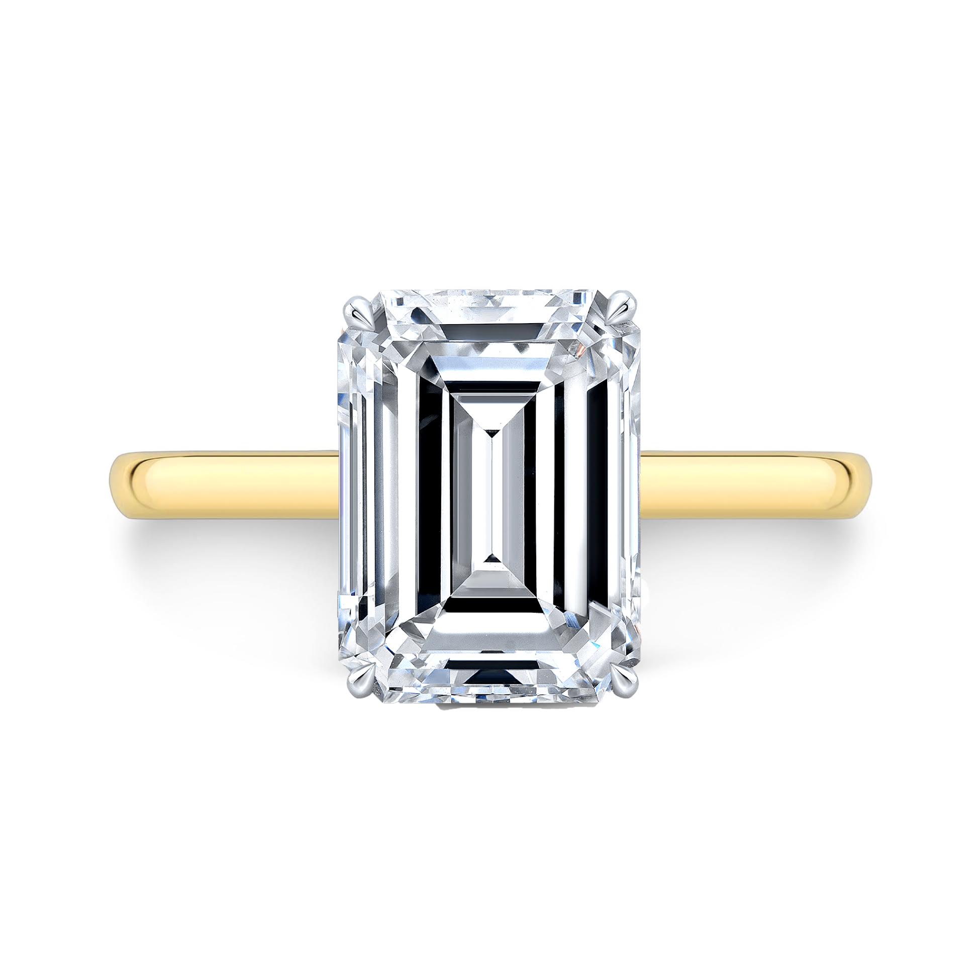 Soho Emerald Lab Diamond Ring
