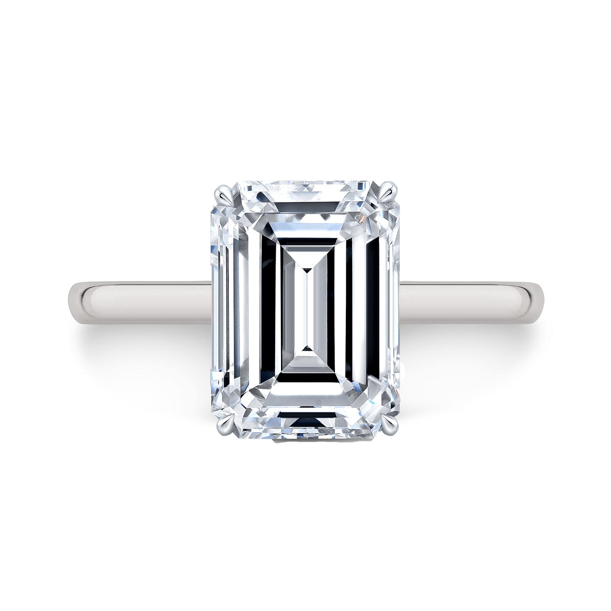 Soho Emerald Lab Diamond Ring