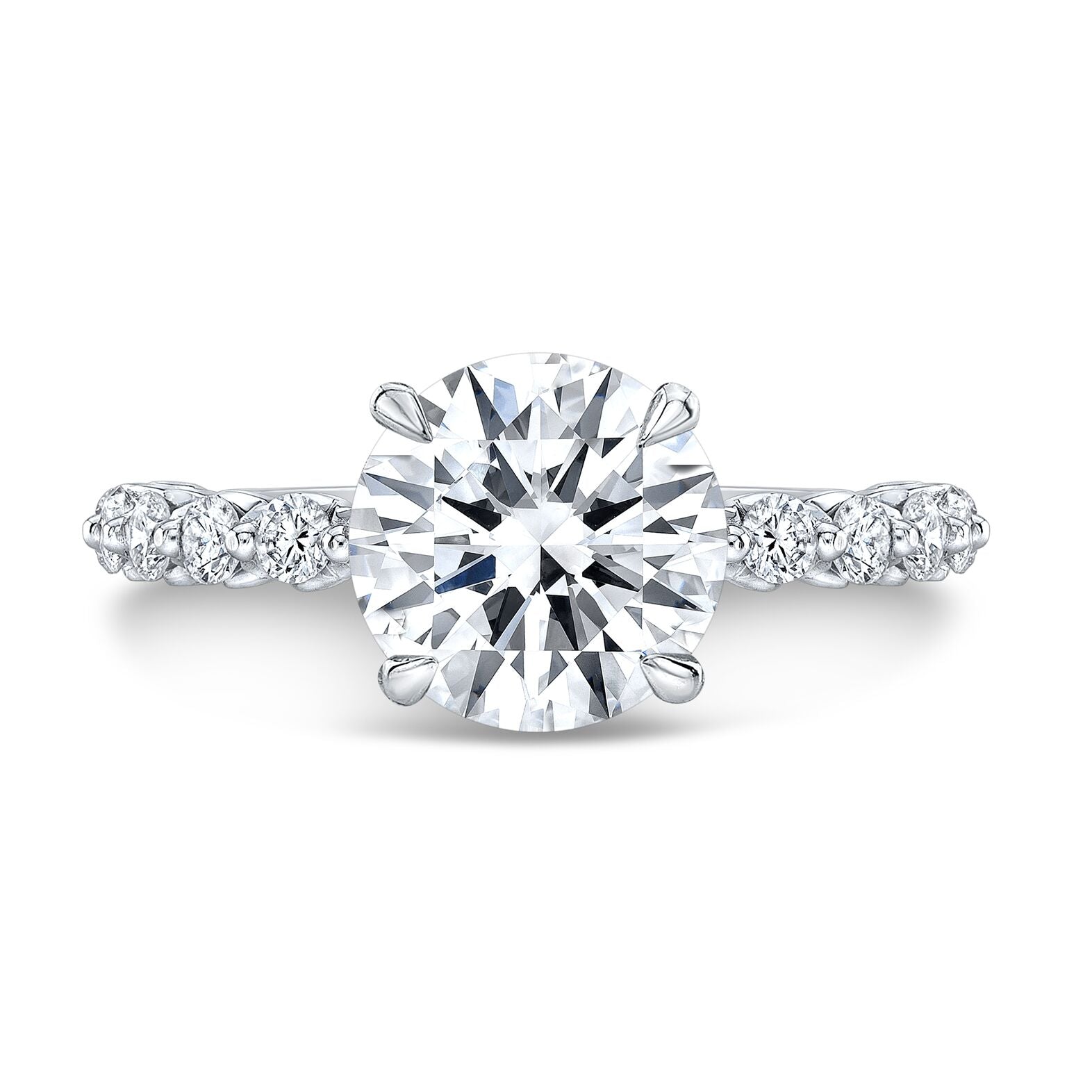 Radiant Eternity Lab Diamond Ring