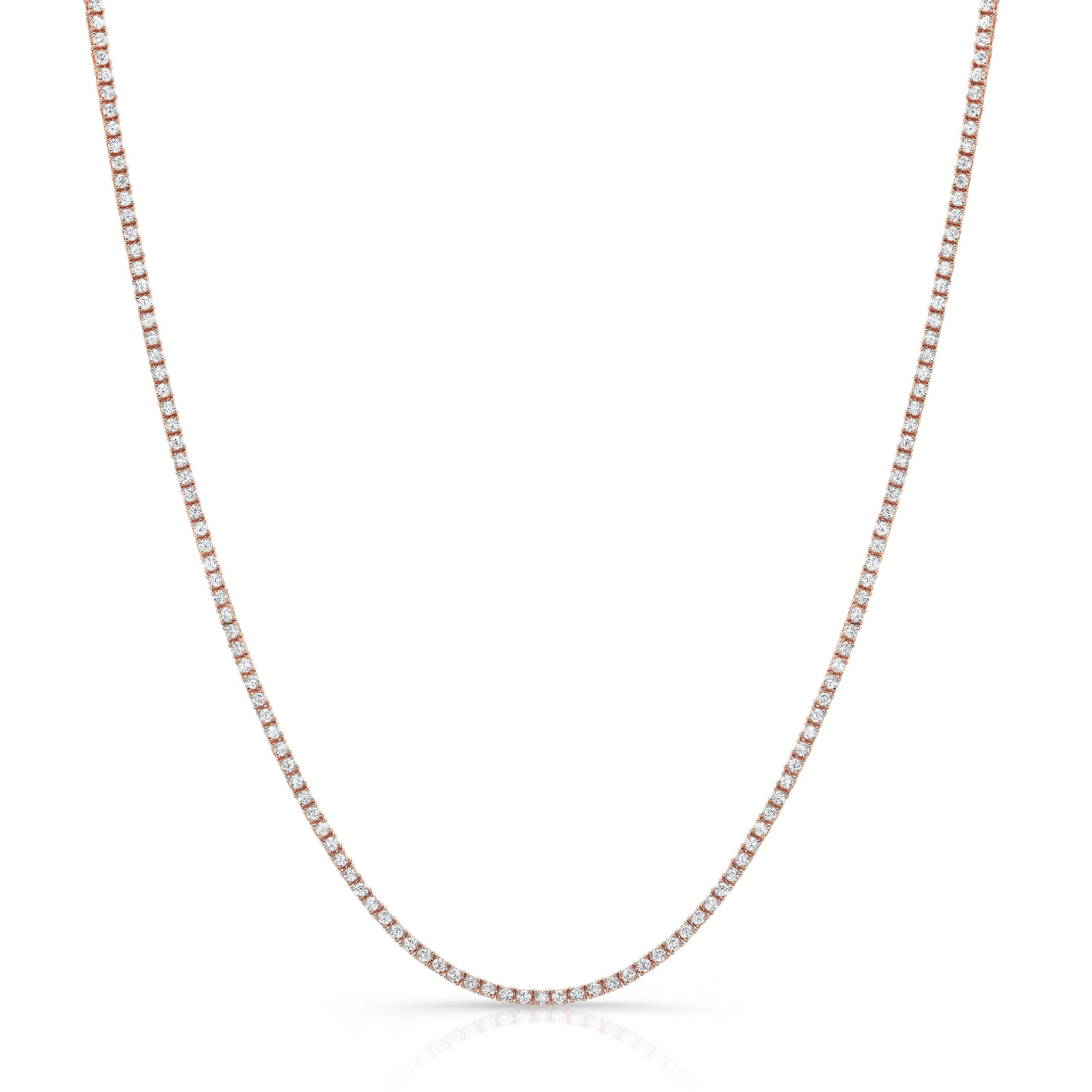 4.00ct Tennis Lab Diamond Necklace (1.75mm)