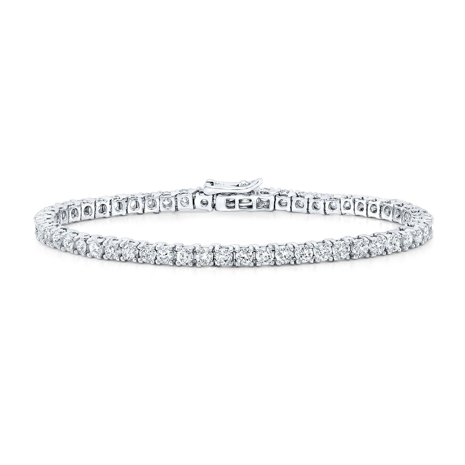 6.00ct 4-Prong Lab Diamond Tennis Bracelet