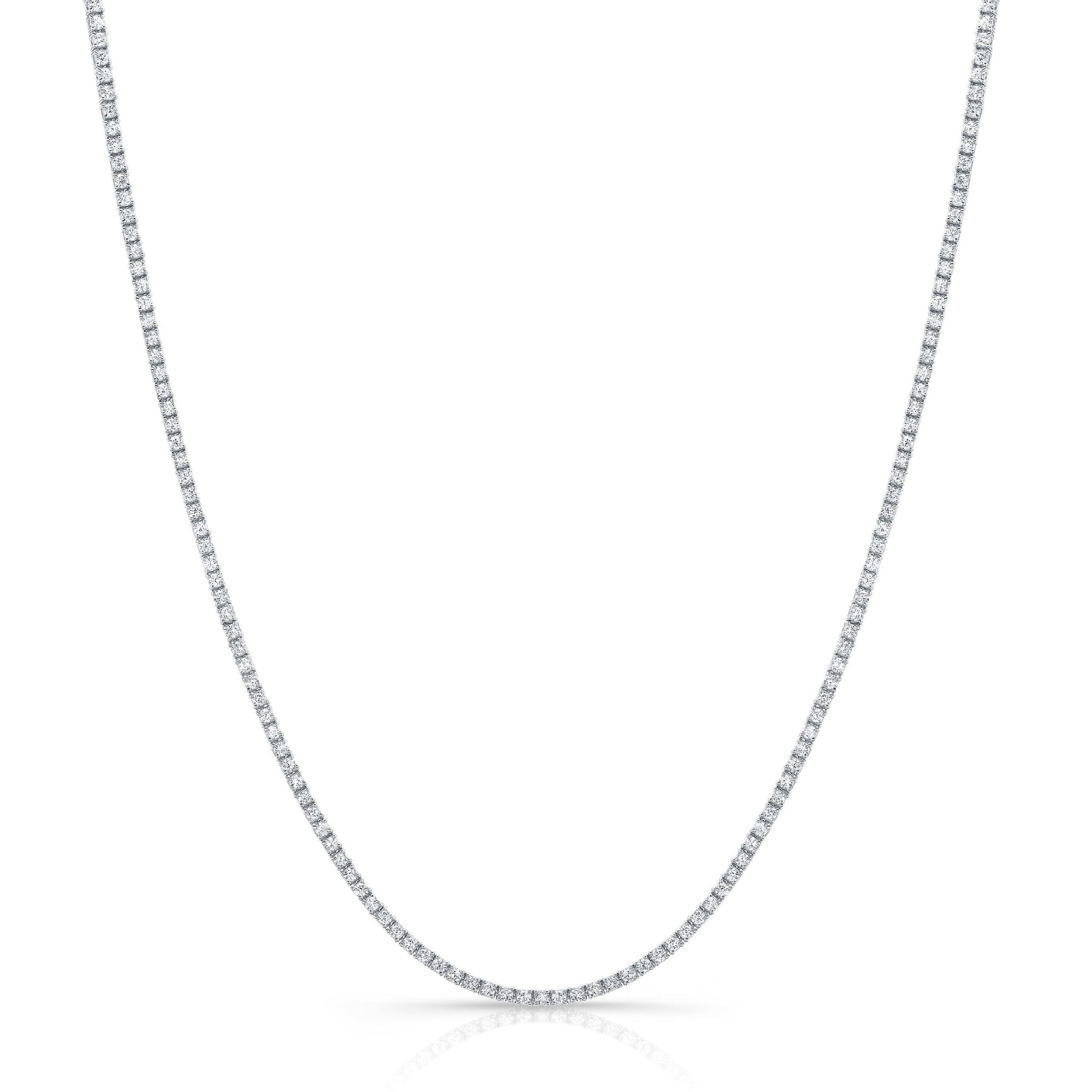 10.00ct Lab Grown Diamond Tennis Necklace (2.7mm)